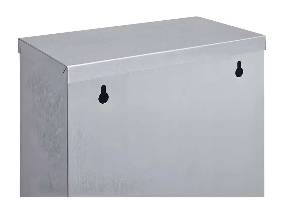poubelle de tri 2x15L en inox