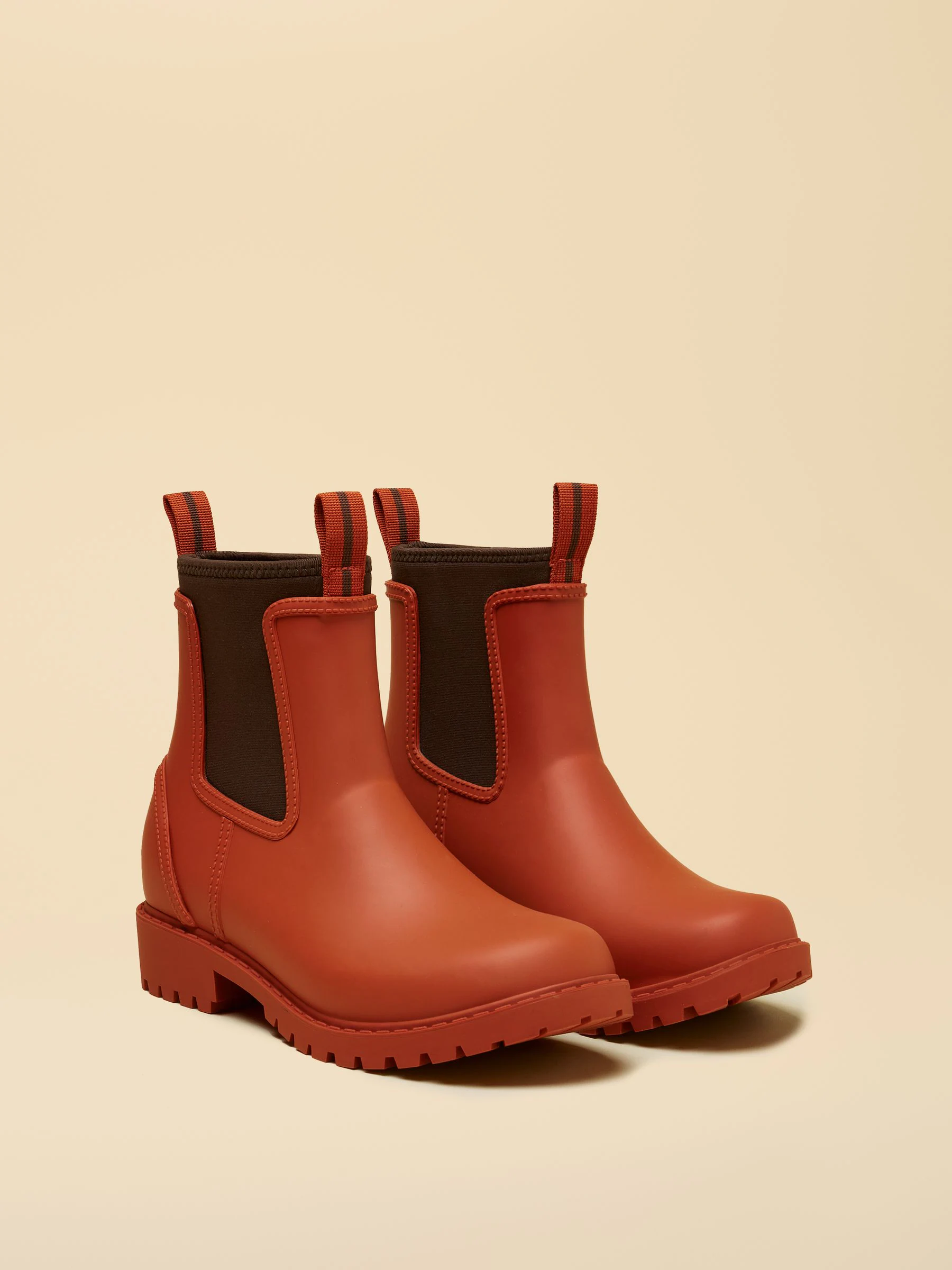 Oranje - Joules Oakfield Short Neoprene Lined Wellies