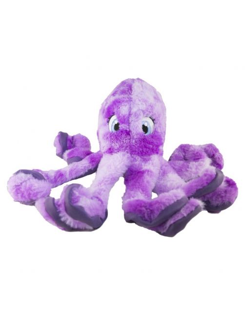 Kong Soft Seas Octopus Paars - Hondenspeelgoed