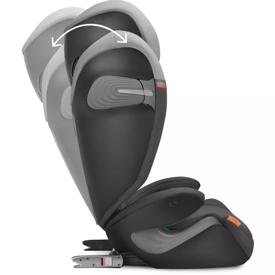 cybex GOLD Kindersitz Solution S2 i-Fix Lava Grey
