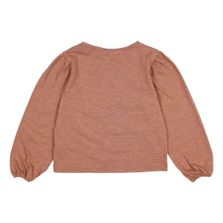 Búho Sweat Coton Bio Lovely | Terracotta