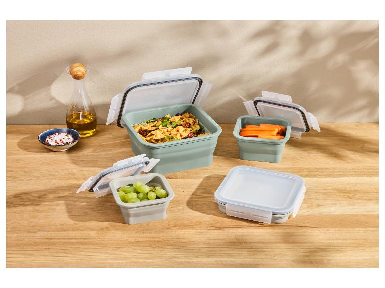 Opvouwbare vershoudbakjes of lunchbox