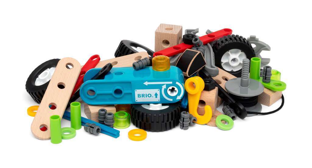 BRIO Spiel Builder Nachziehmotor-Konstruktionsset