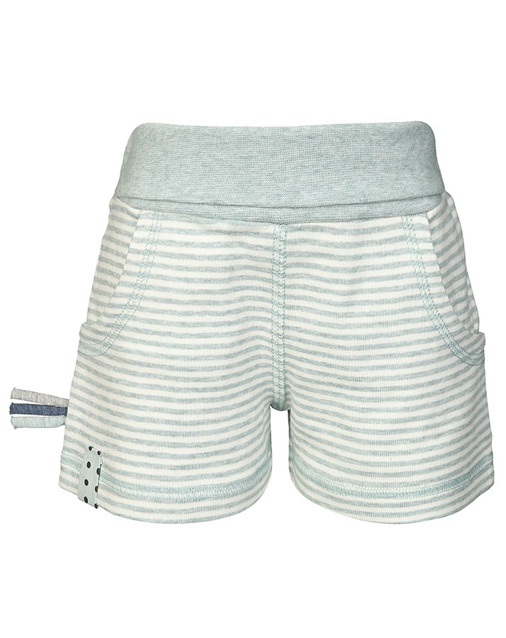 Schlupf-Shorts RAHMI gestreift in mint melange