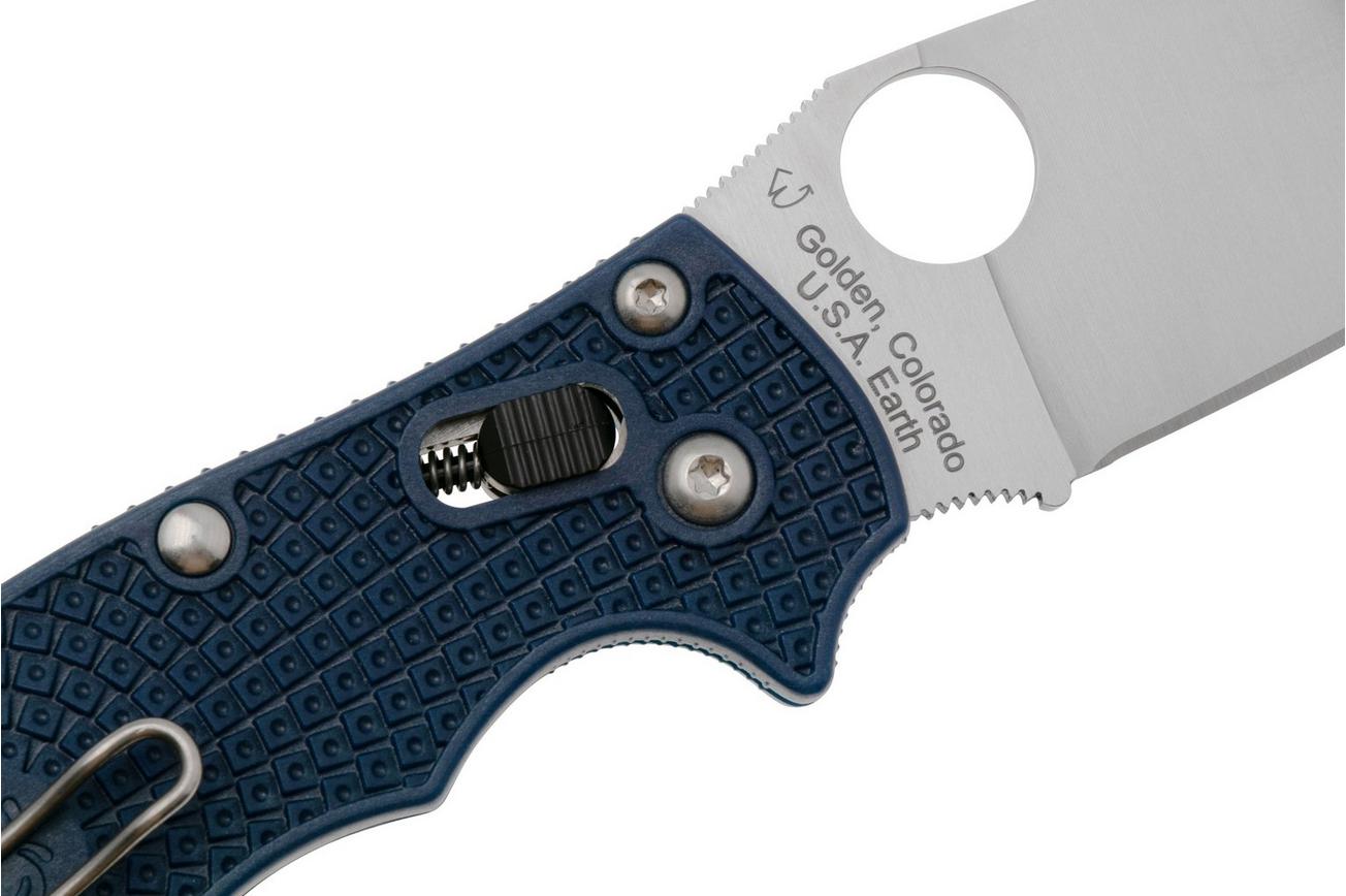 Spyderco Manix 2 lightweight S110V Dark Blue C101PDBL2 zakmes