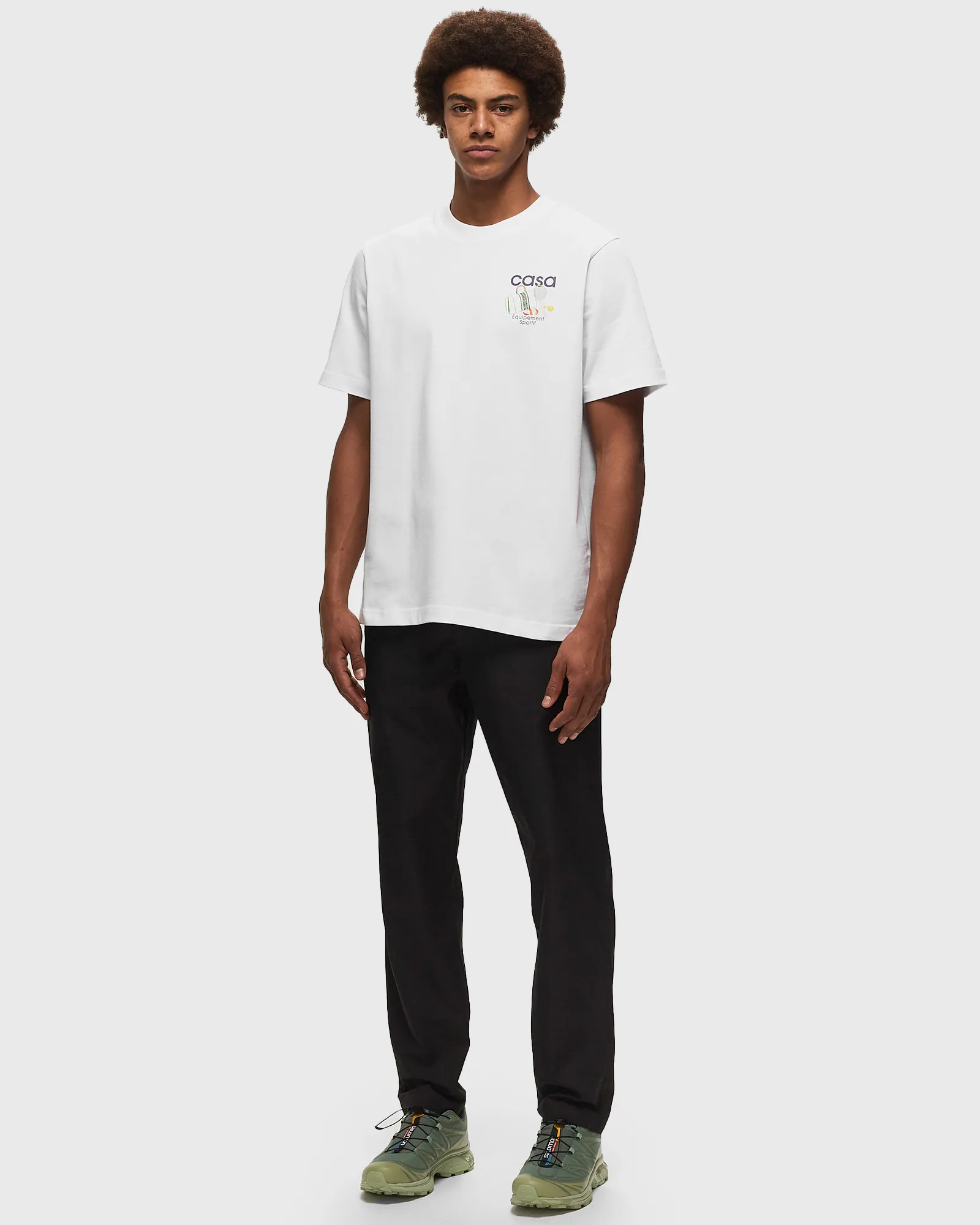 Casablanca EQUIPEMENT SPORTIF PRINTED UNISEX T-SHIRT