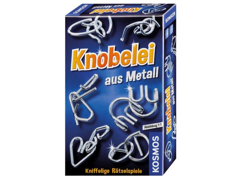 Kosmos Knobelspiel Knobelei aus Metall Rätselspiel