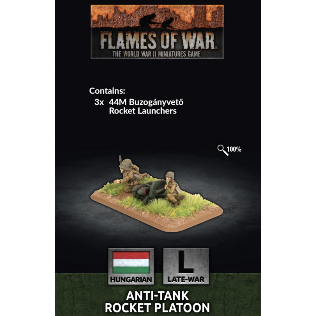 Flames of War - Hungarian Anti-tank Rocket Platoon