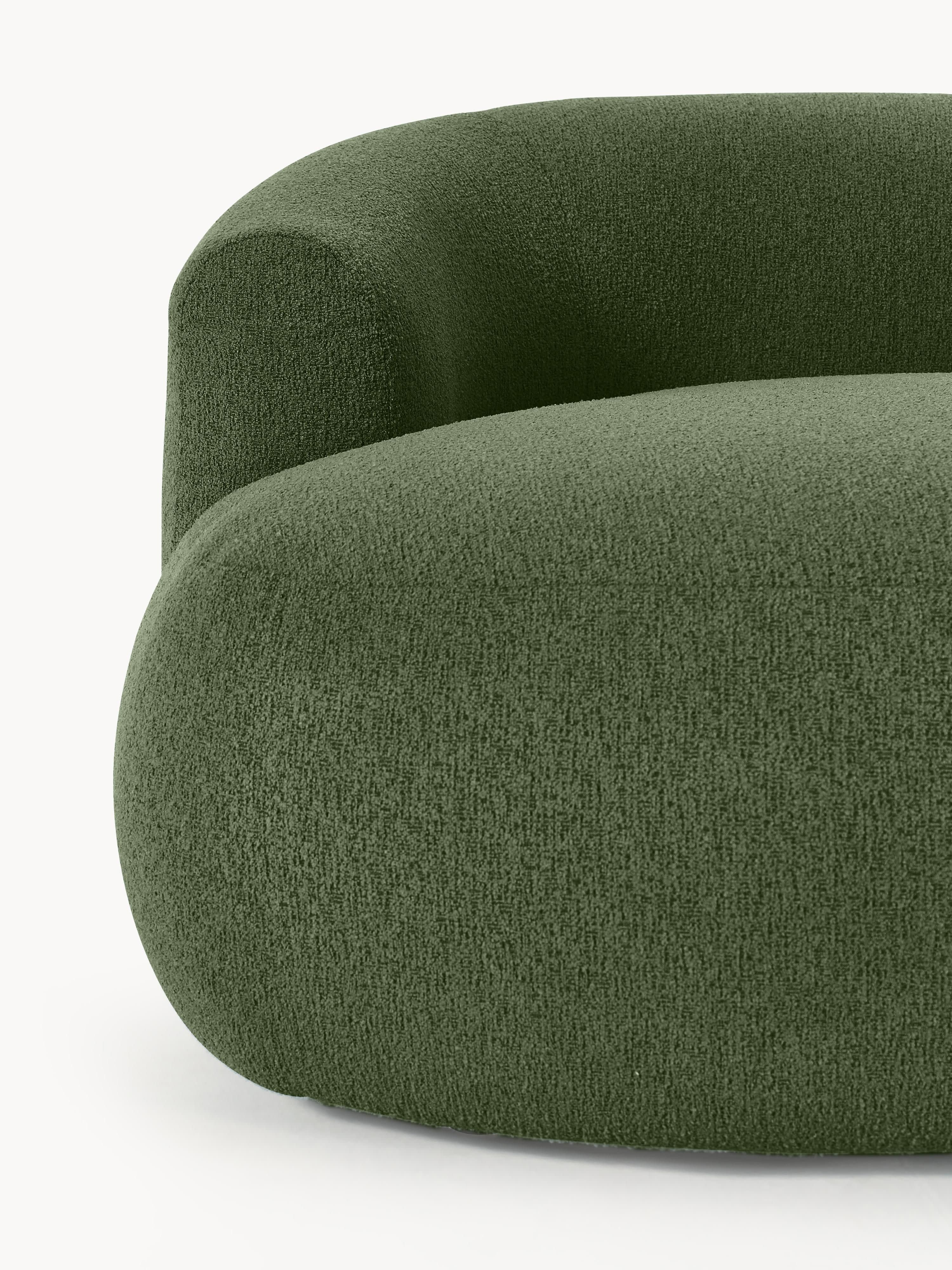 XL bouclé loungefauteuil Sofia