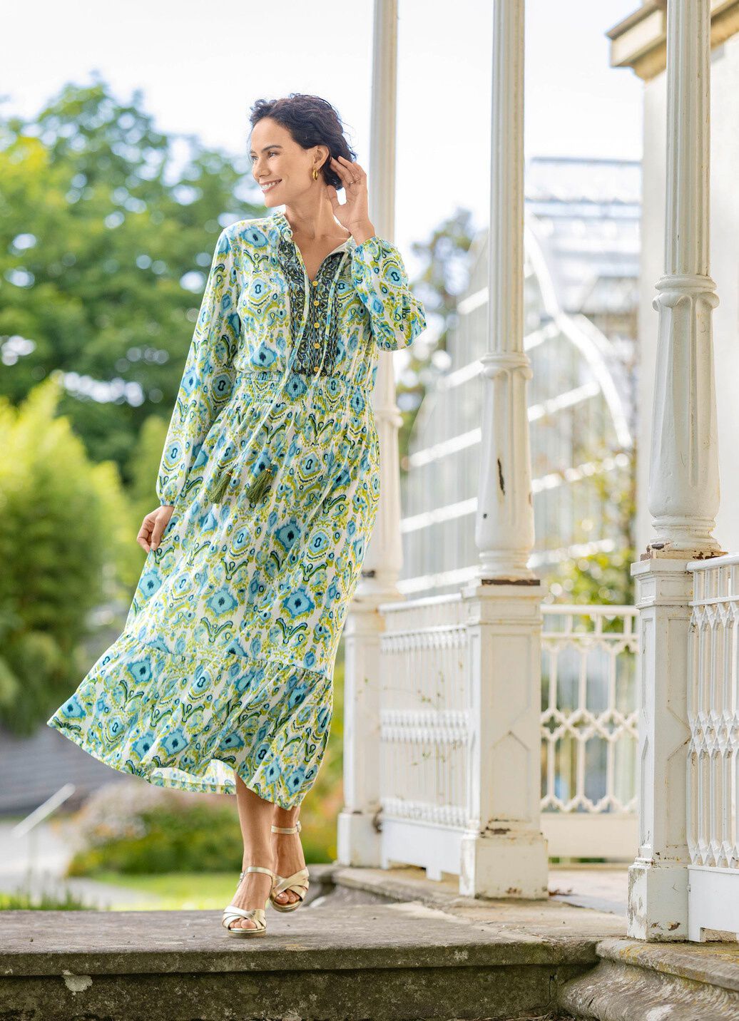 Kleid in Schlupfform