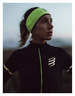 Bandeau Compressport On/Off Flash Jaune Fluo