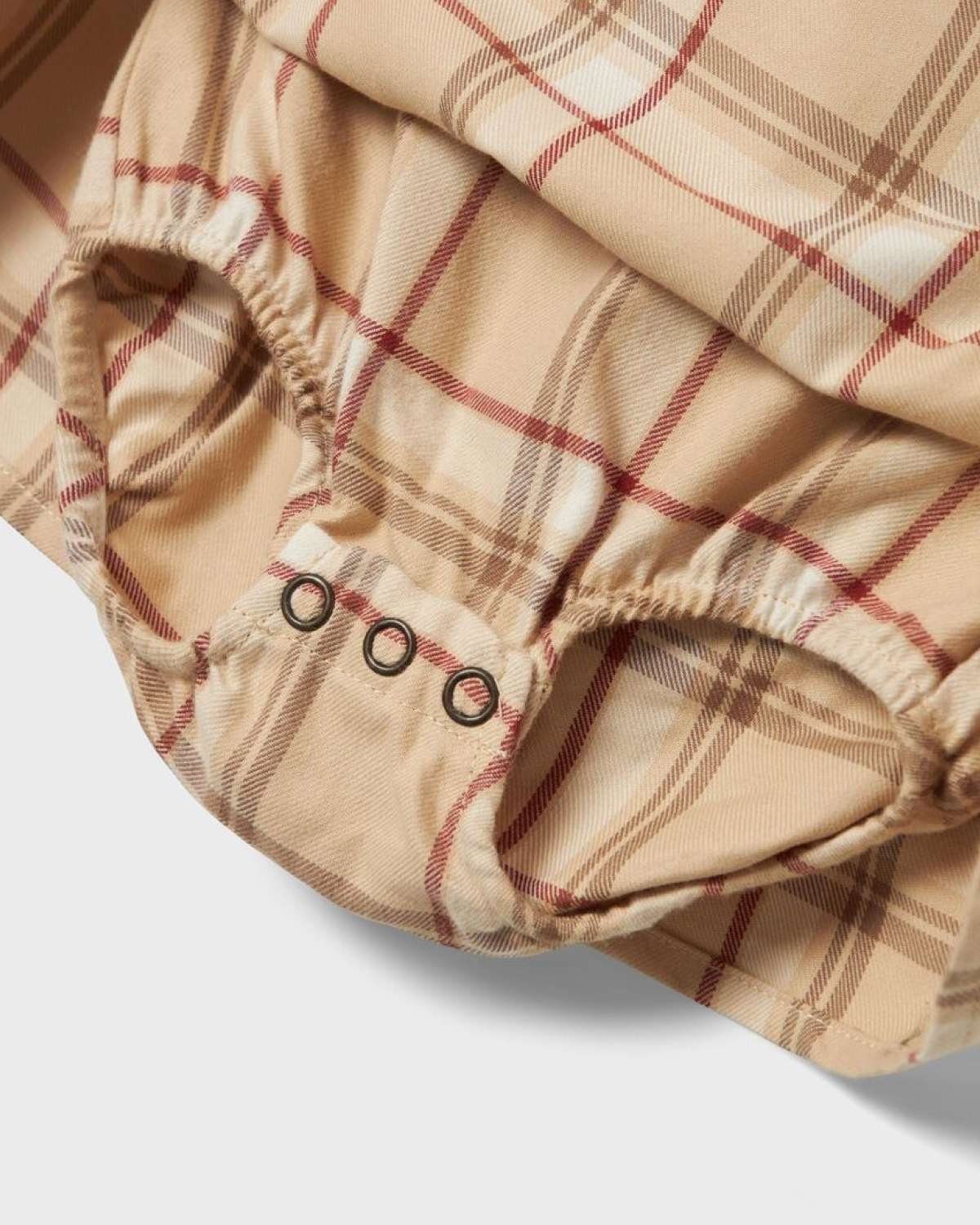 Kjole Baby M/ Krage – Øko bomull | Sevena LS Body Dress