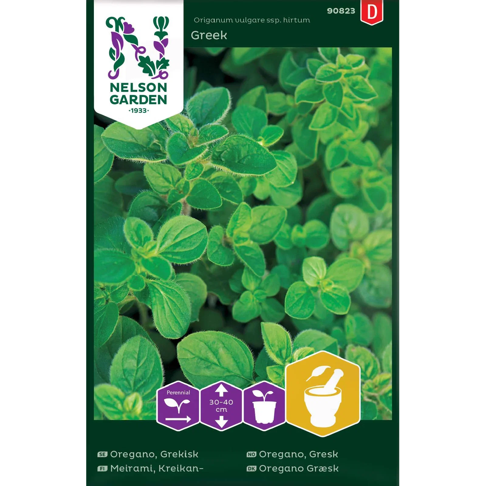 Origanum vulgare ssp. hirtum Gresk oregano