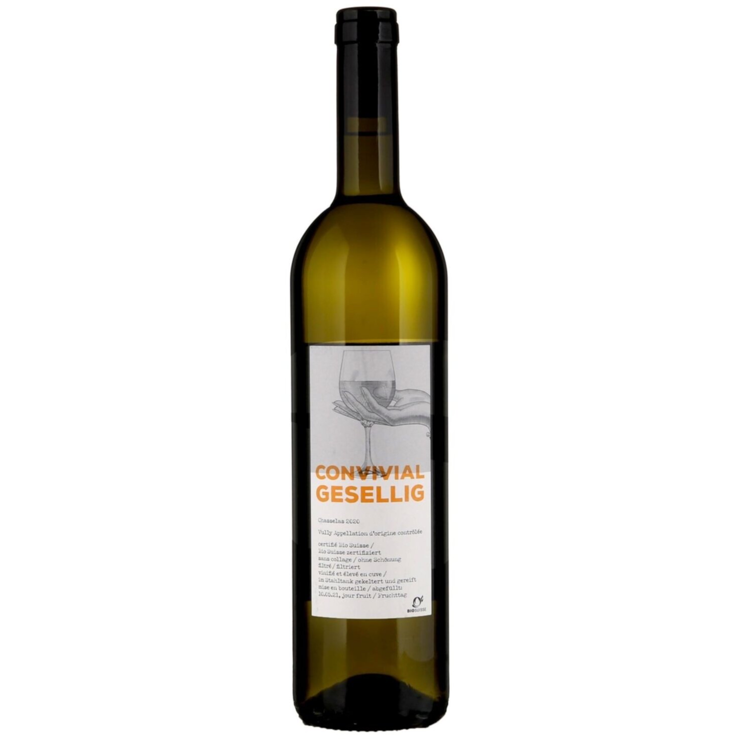 Naturaplan Bio Vully Chasselas Convivial -75cl