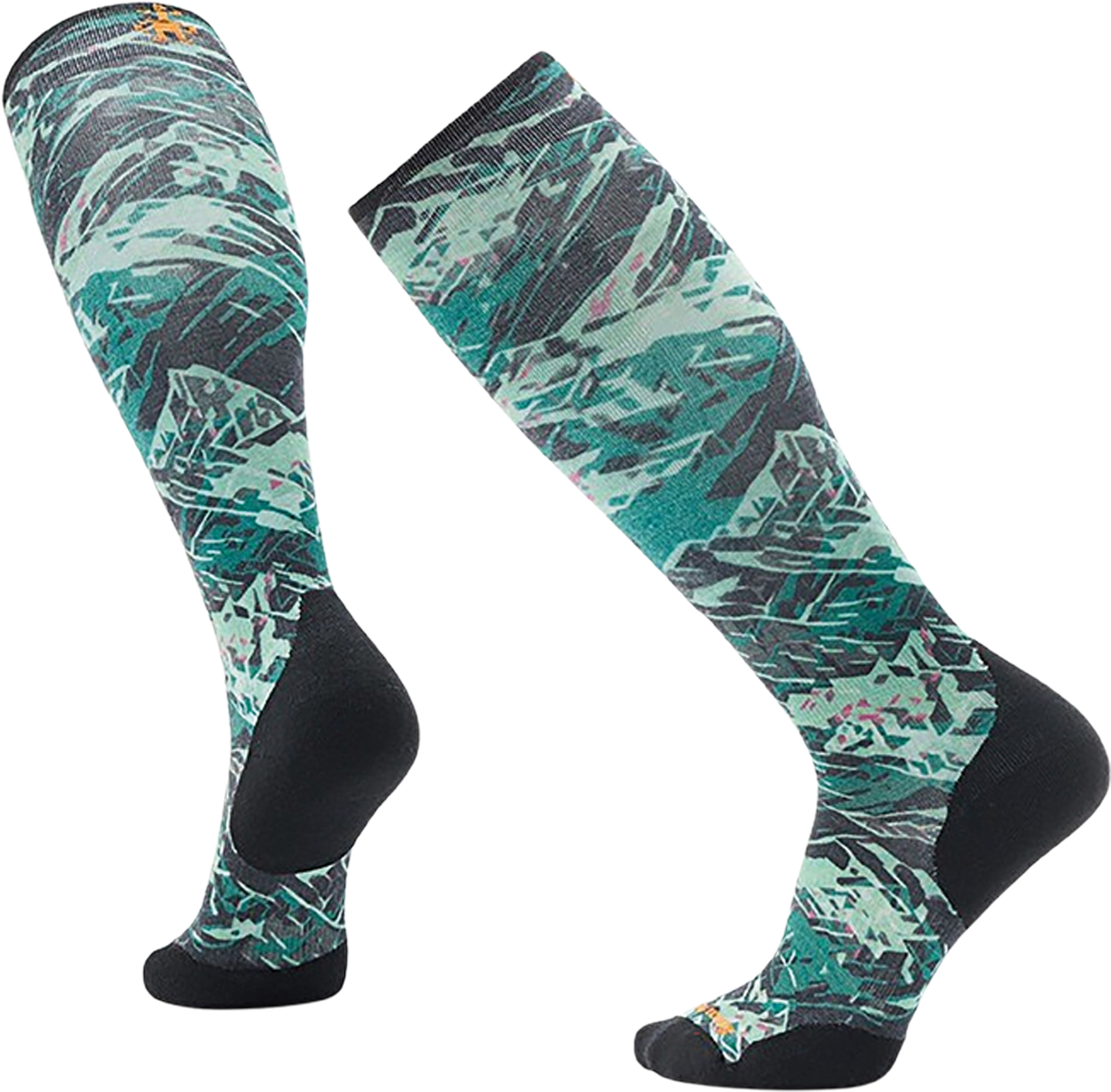 Ski Targeted Cushion Green Slopes Print OTC