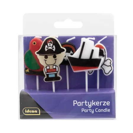 Idena Partykerzen - 5er Set 