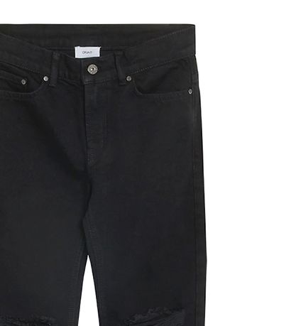 Grønt Jeans - Clint Ripped - Blåck