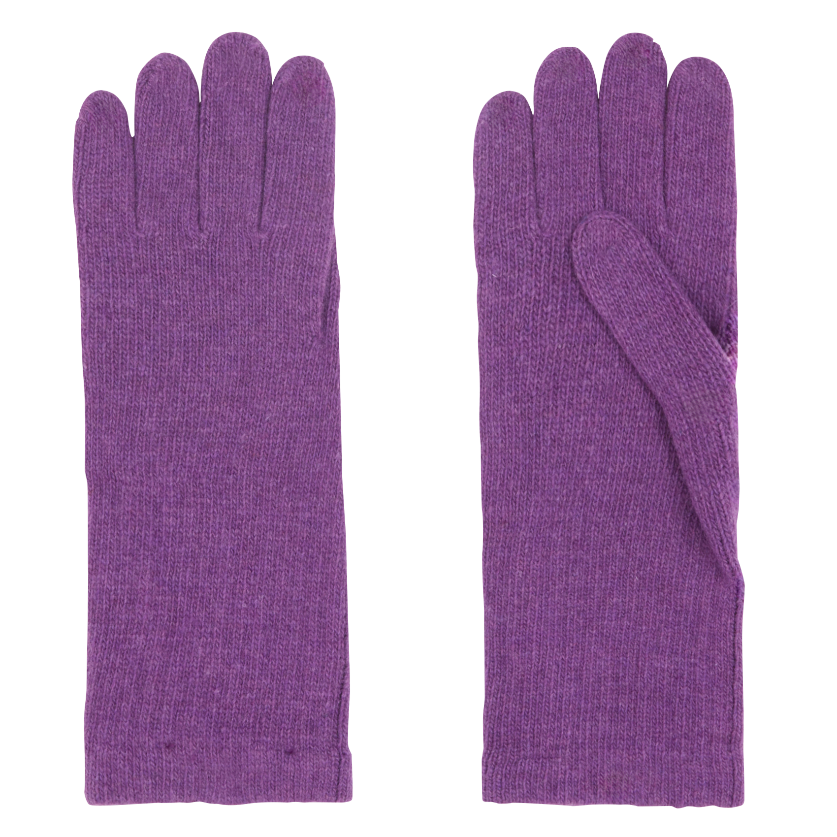 Gants en laine mélangée | Violet
