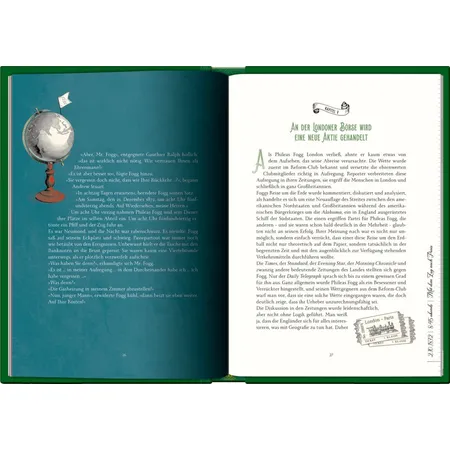 Coppenrath Verlag Gr. Schmuckausgabe: J. Verne, In 80 Tagen um die Welt