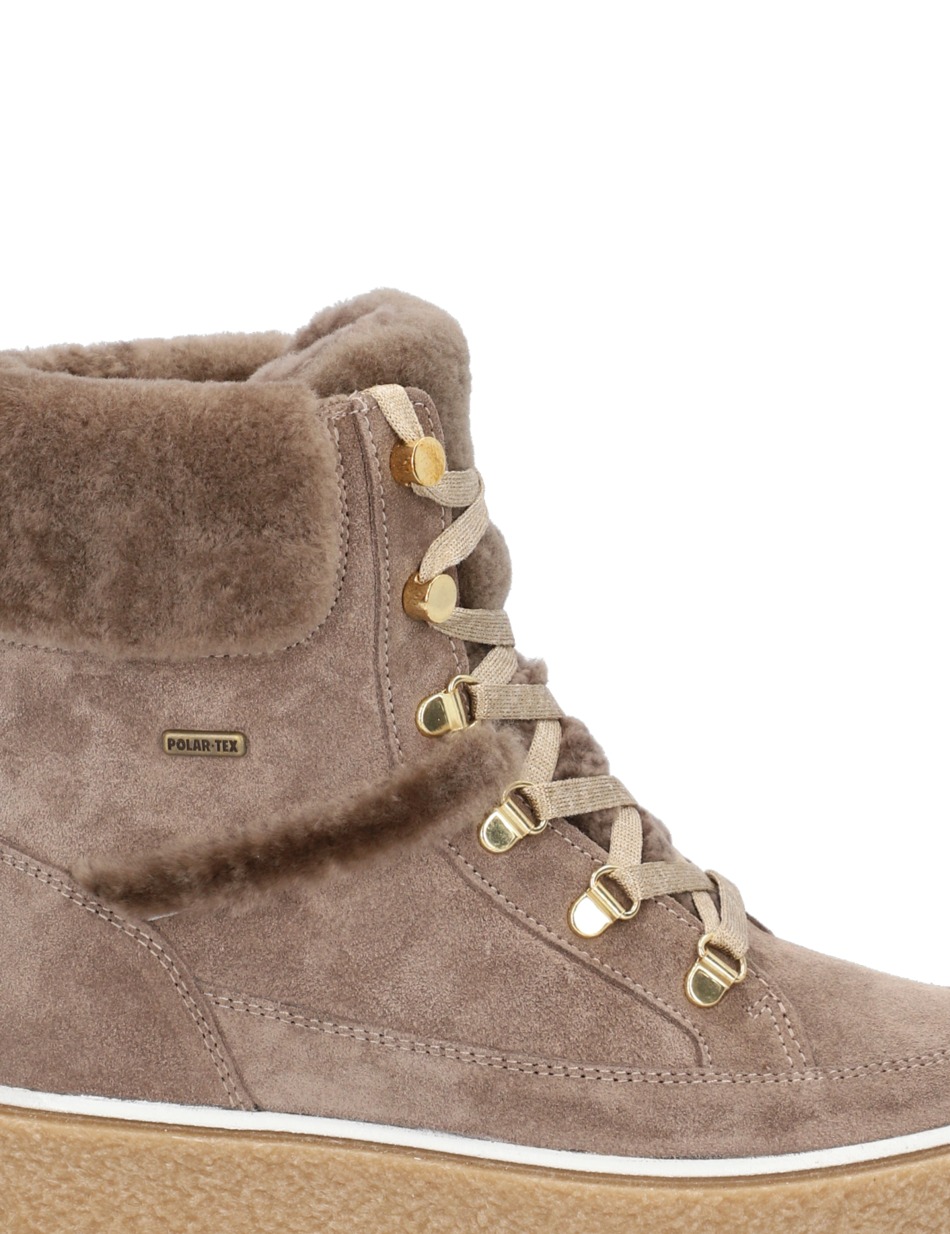 Veloursleder Snowboot