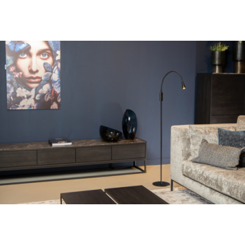 Lucide ZOZY leeslamp LED dimb. 3000K 3 StepDim Zwart