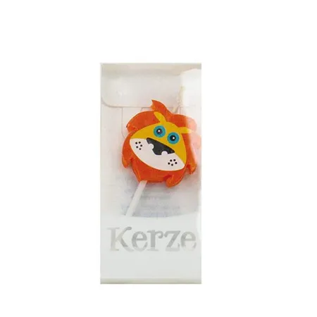 Trötsch Figurenkerze Löwe, 3x2x1cm