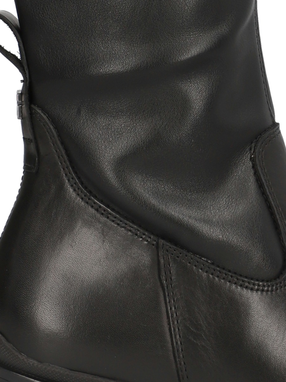 Lederkombination Stiefel