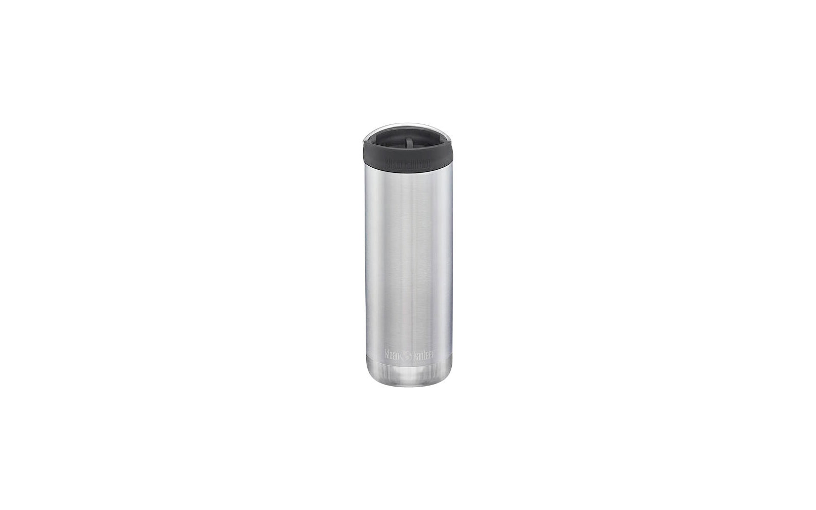 Klean Kanteen TKWide Edelstahl Thermoflasche 355 ml Schwarz