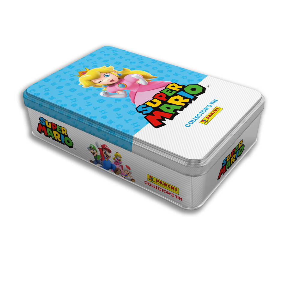 Panini Super Mario Sticker 2 slim tin