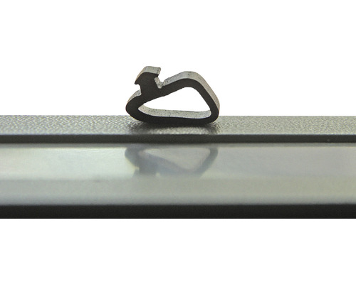 Rubberen afdichting voor Pertura Pontos glazen balustrades (binnen)