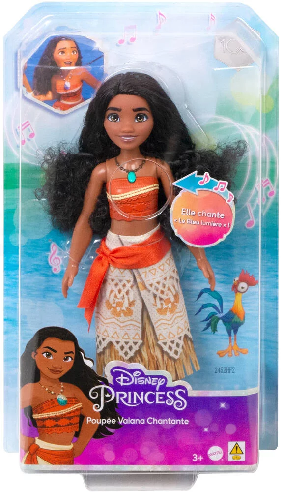 DISNEY PRINCESS - POUPEE VAIANA CHANTANTE