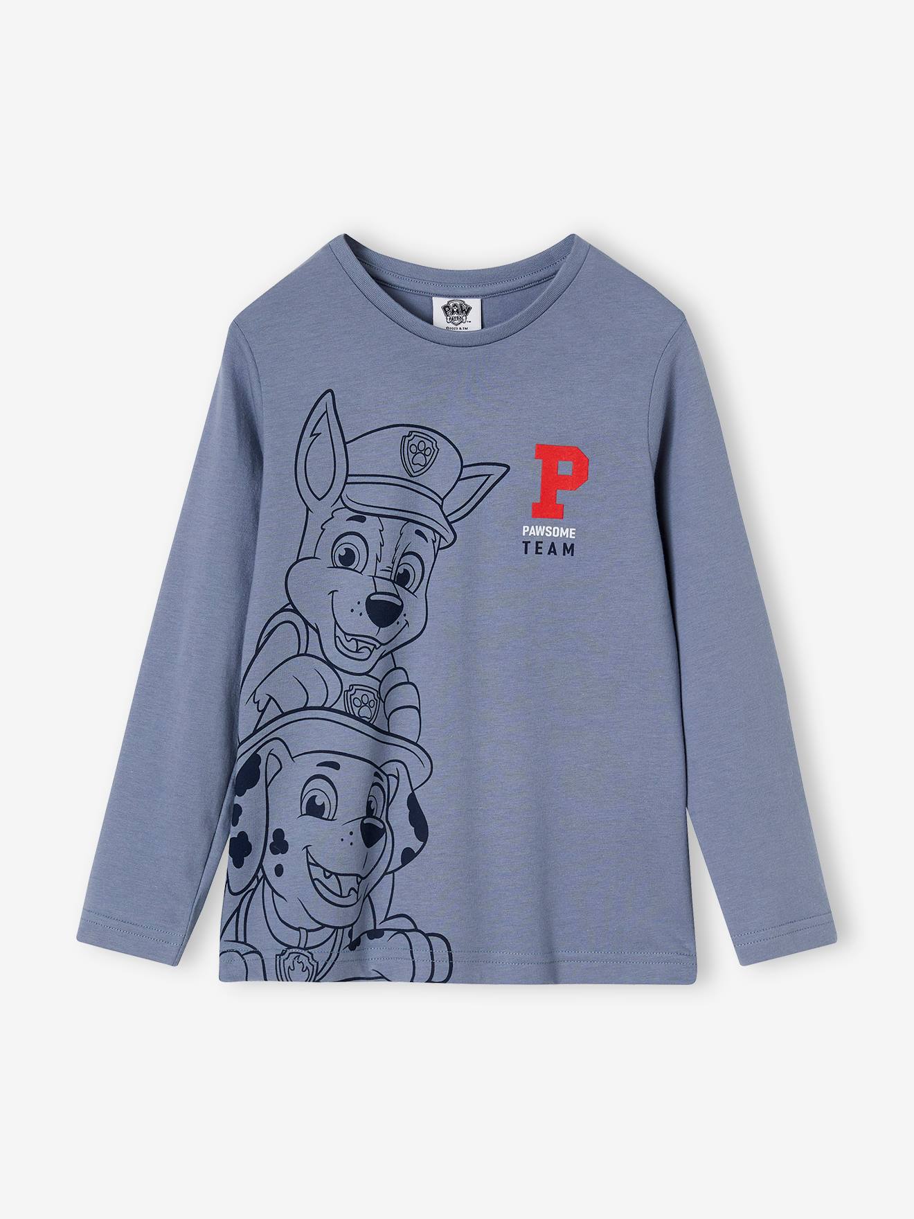 Camiseta Patrulha Canina® para meninos, azul ardósia