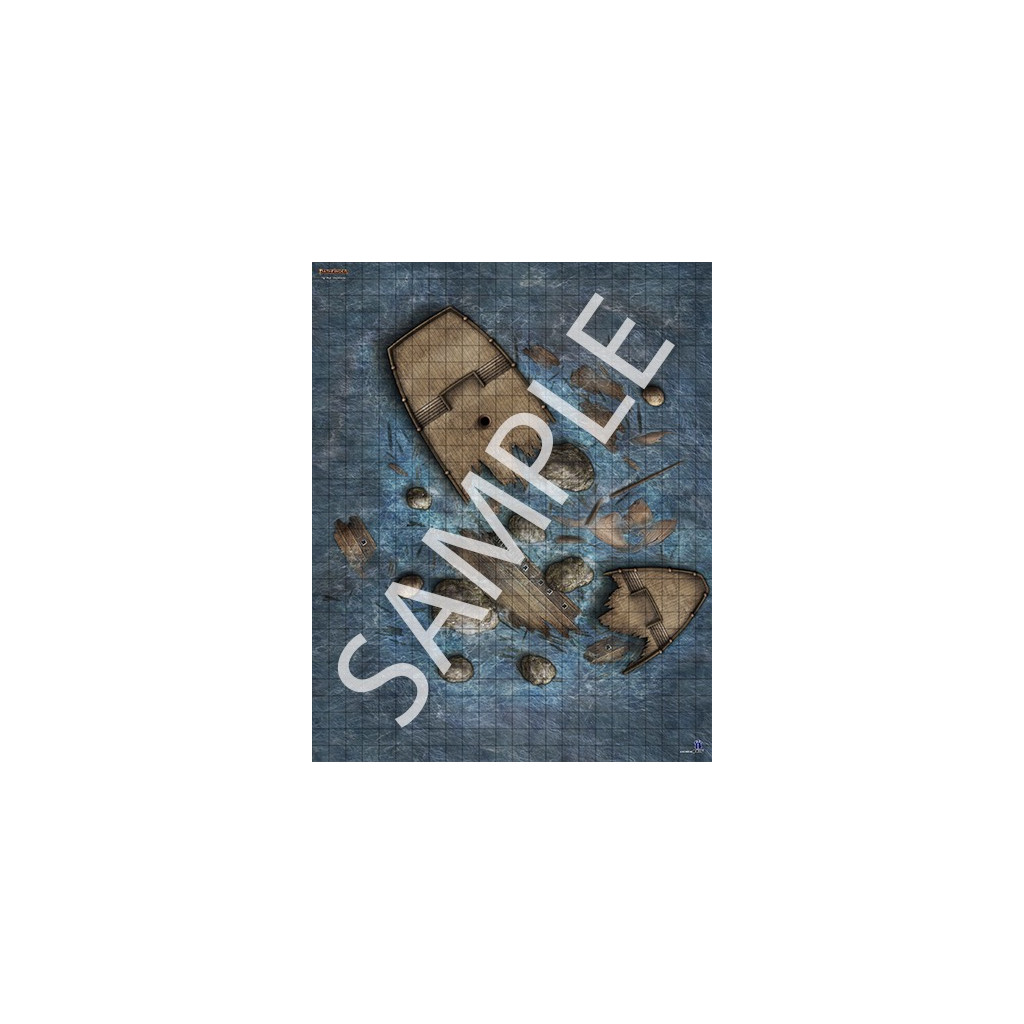 Pathfinder Flip-Mat: Shipwrecks