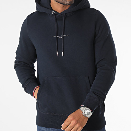 Sweat Capuche Logo Tipped 2673 Bleu Marine