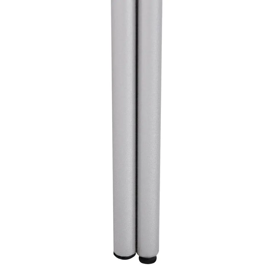 LOVELL - Sidetable - Lichtbruin/Zilver - Hout