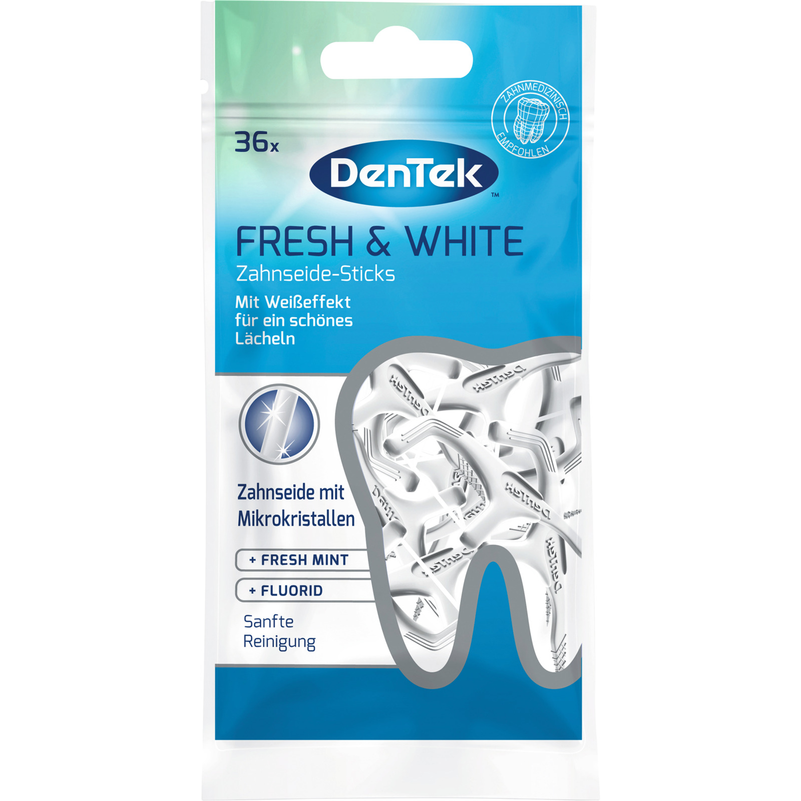 DenTek Fresh & White Zahnseide 36 Stück