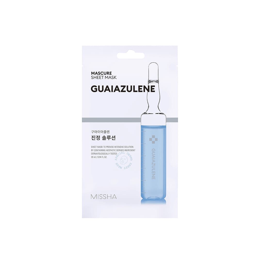 Máscara facial Guaiazulene - 28ml