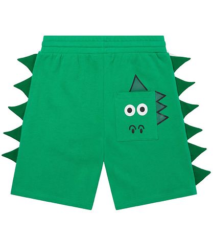 Stella McCartney Kids Sweatshorts - Grün m. Vielen Dank