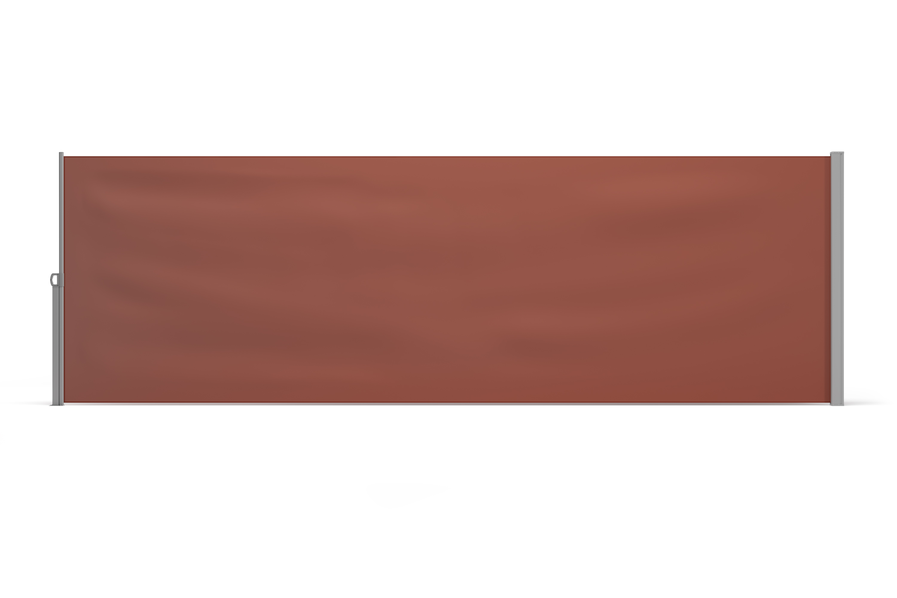 Seitenmarkise 160 x 500 cm braun