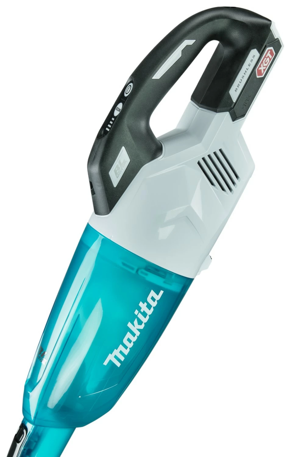 Makita CL001GA221 XGT 40V Max Li-Ion accu steelstofzuiger set (2x 2,0Ah) - 1200l/min - koolborstelloos