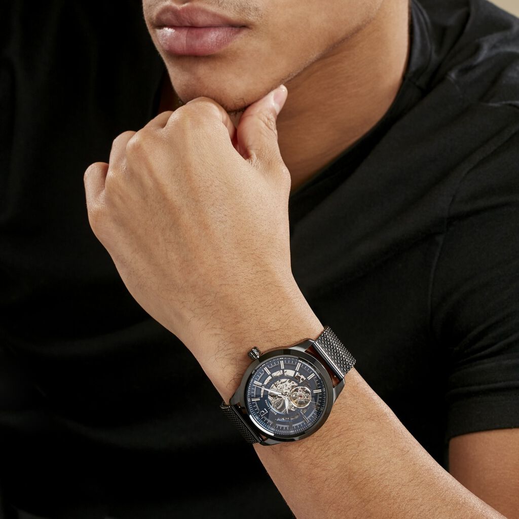 Montre Pierre Lannier Automatic Bleu