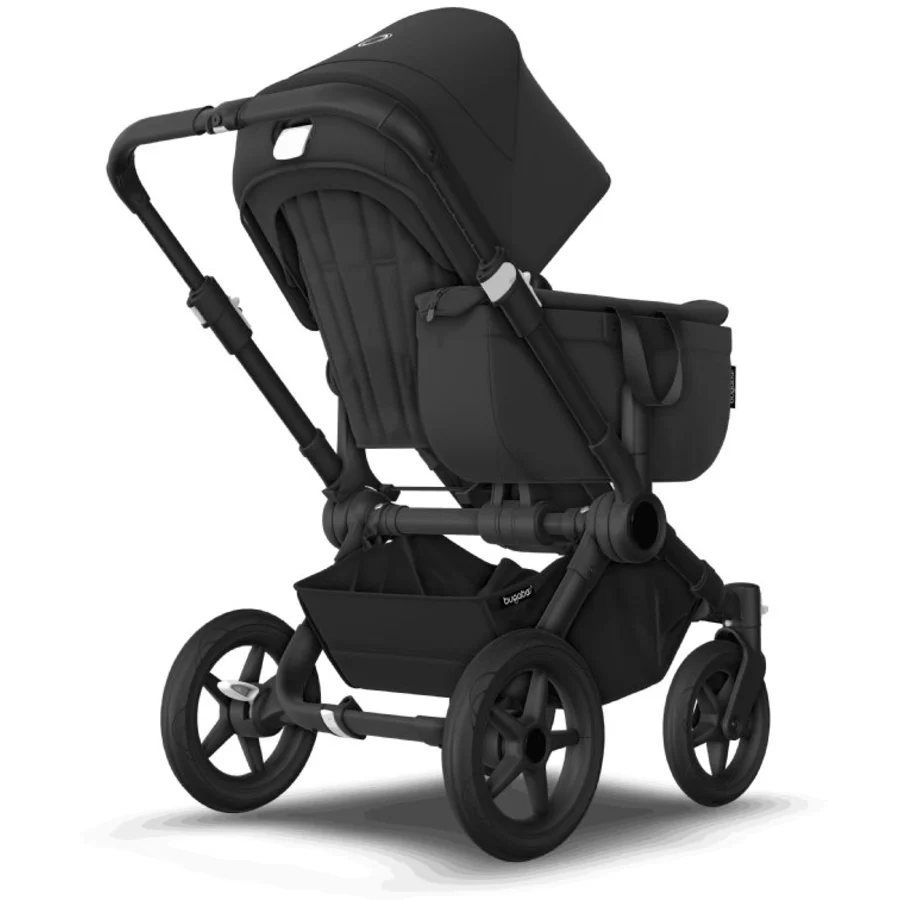 bugaboo Zwillingswagen Donkey 5 Twin Complete BlackMidnight Black
