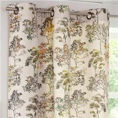 Rideau motif nature