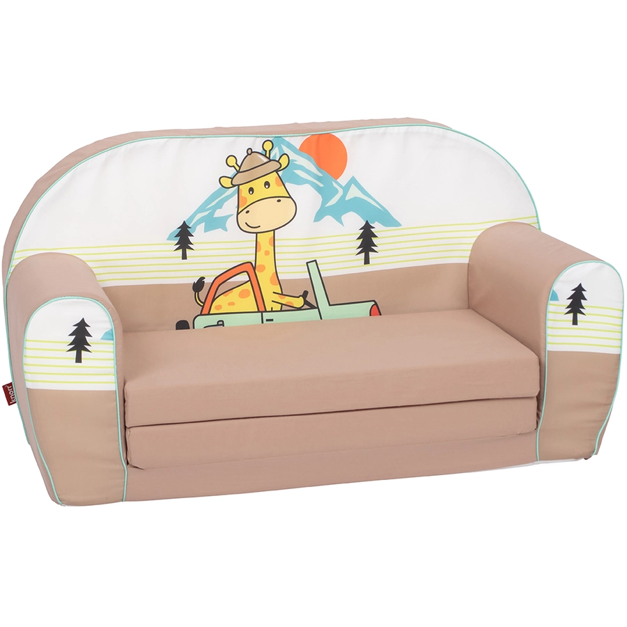 knorr toys® Kindersofa - Giraffe on tour“