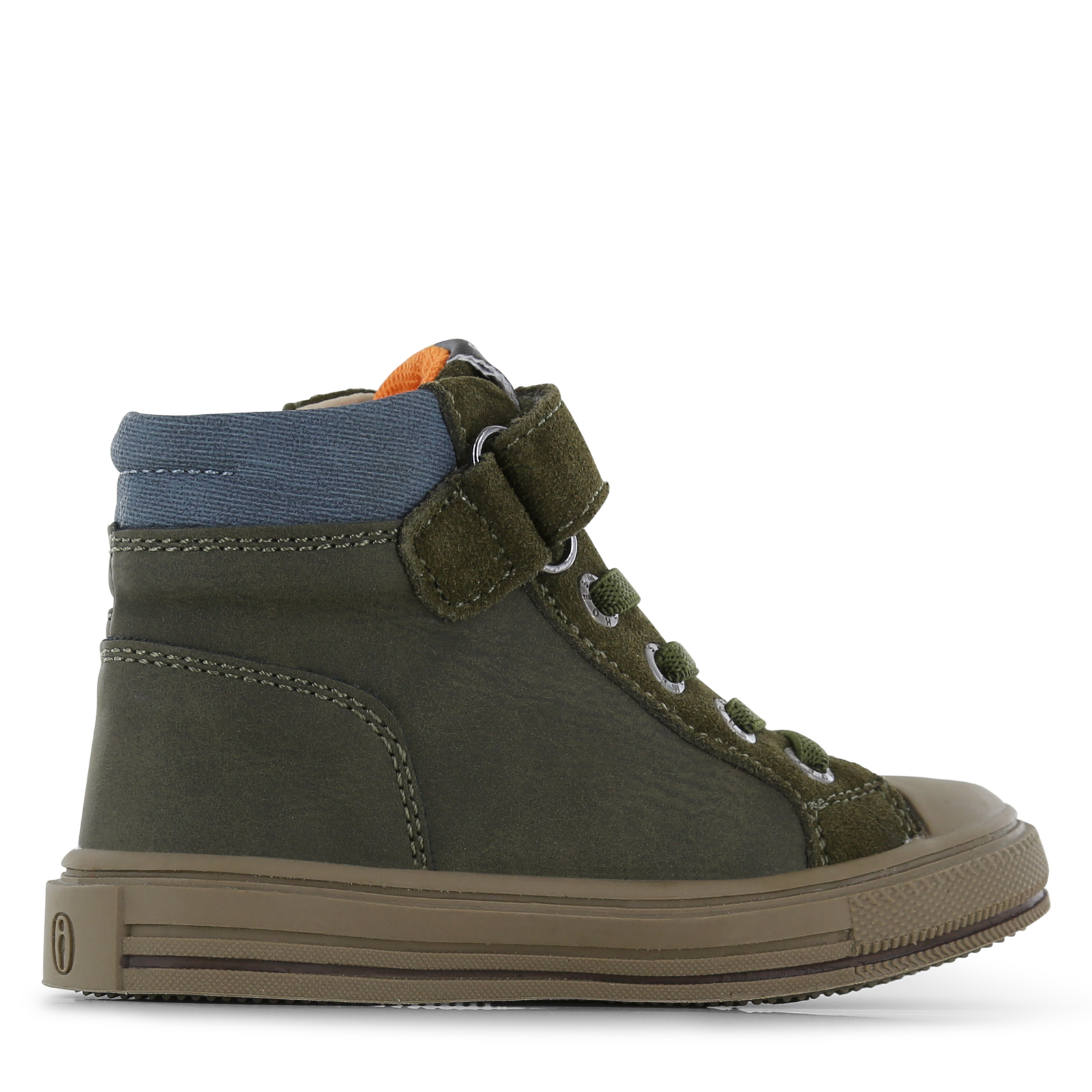 Shoesme grün hohe Sneaker