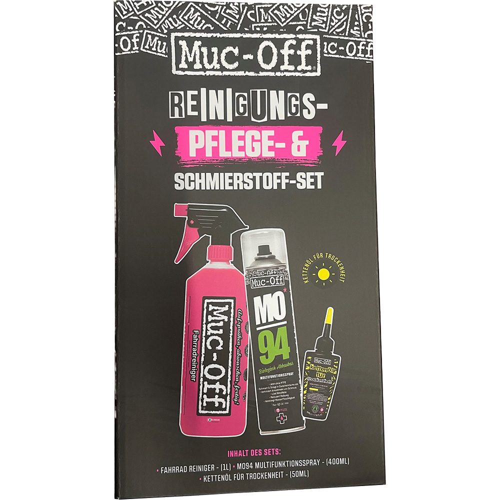 Muc - Off Reinigungs, Pflege & Schmierstoff Set (Trocken)