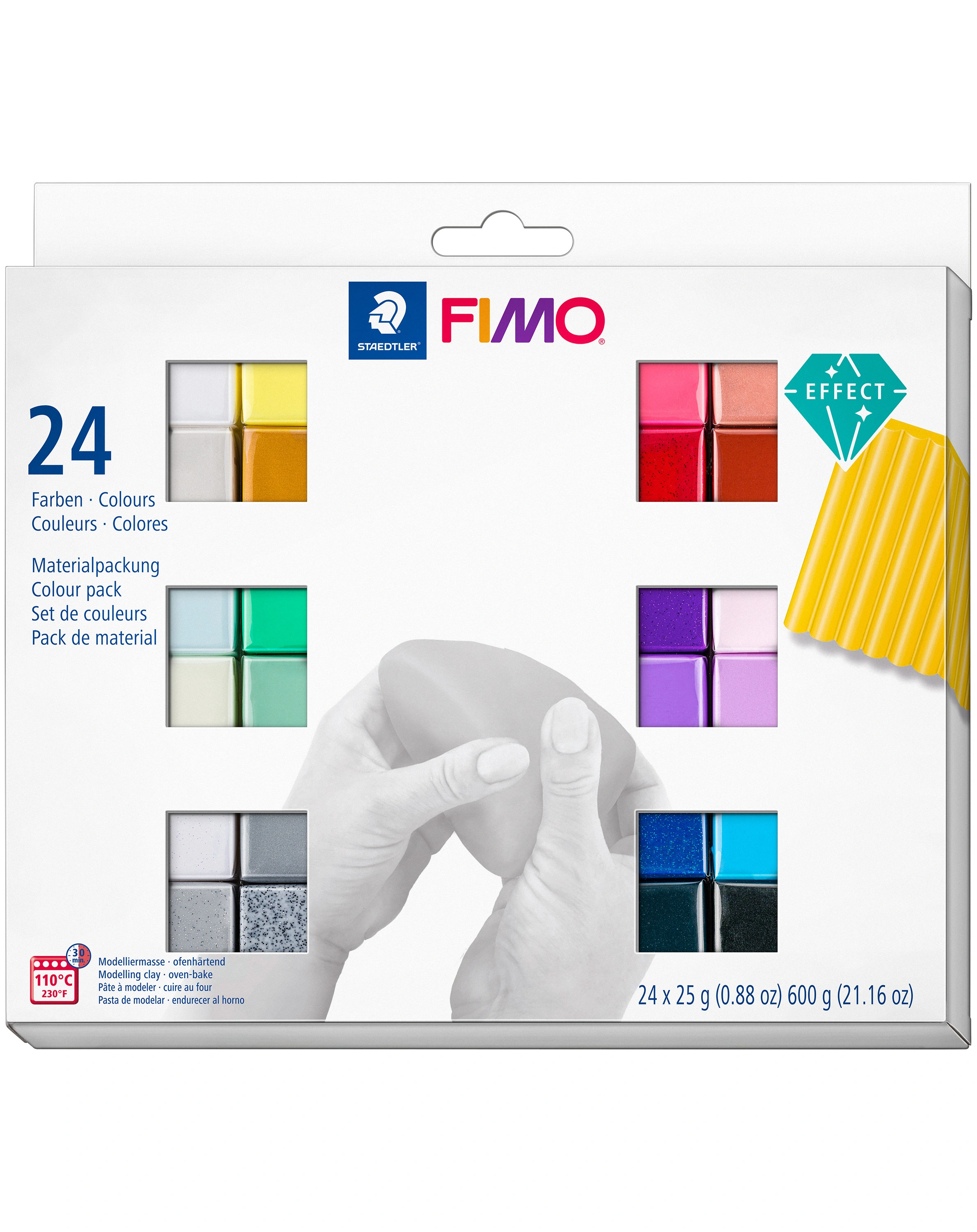 8013 C24-1 Modelliermasse FIMO® EFFECT mit 24 Farben