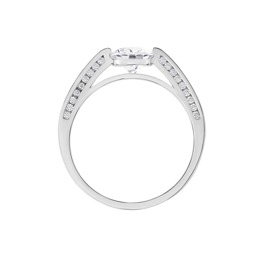 Bague Malou Argent Blanc Oxyde De Zirconium