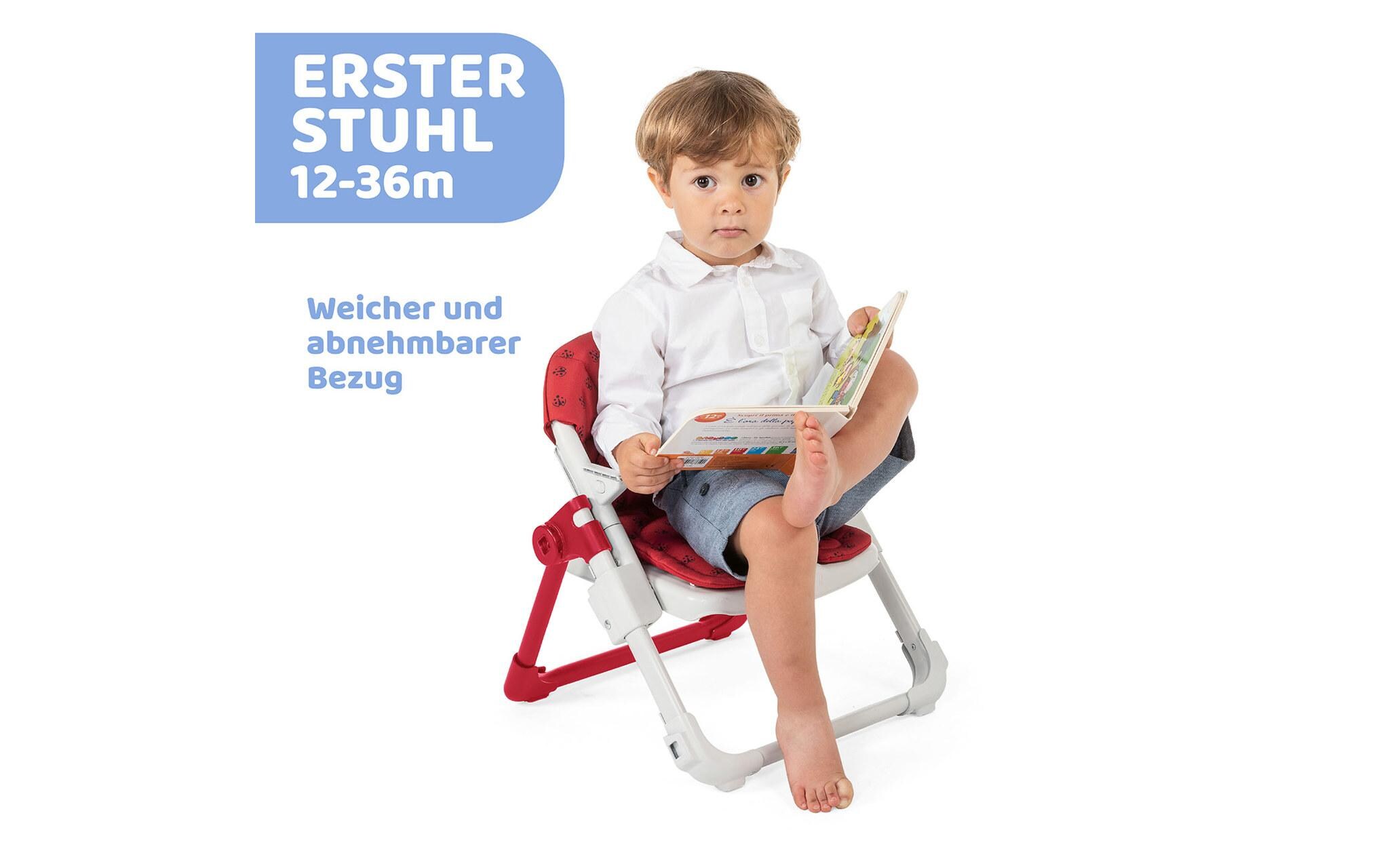 Sitzerhöhung Chairy LadybugHochstuhl höhenverstellbar für optimale Nutzung