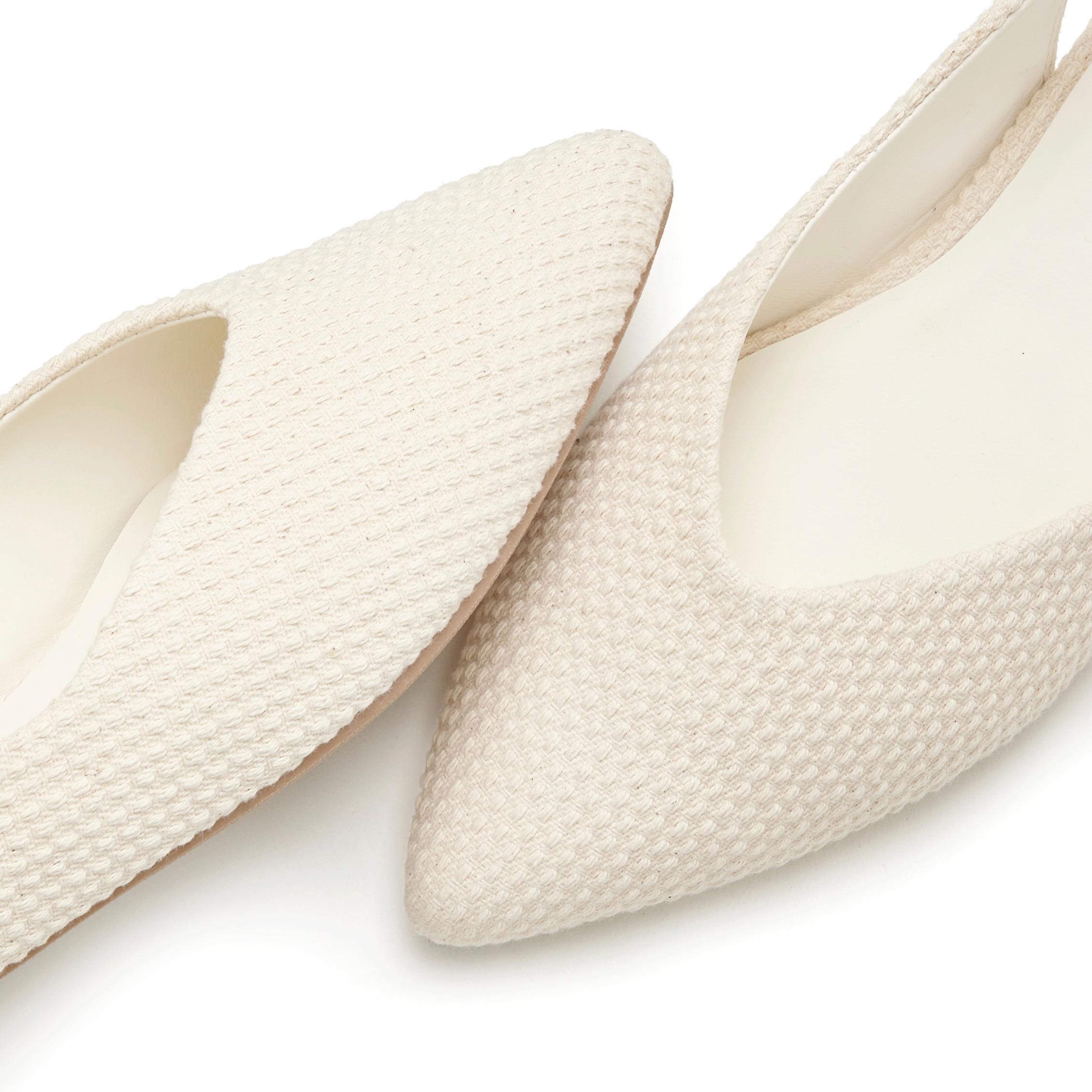 LASCANA Ballerina »Sling-Ballerina, Sandale,«  mit elastischem Riemchen aus Textil VEGAN